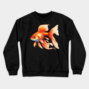 Orange Goldfish Crewneck Sweatshirt